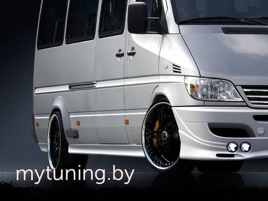 Накладки на пороги для Mercedes Sprinter W901-W906
