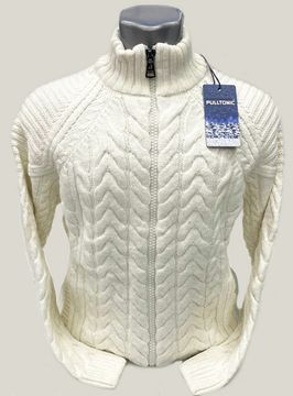 p-p 58-62. Pulltonic из шерсти и кашемира "Коса". На разъемном замке. BATAL