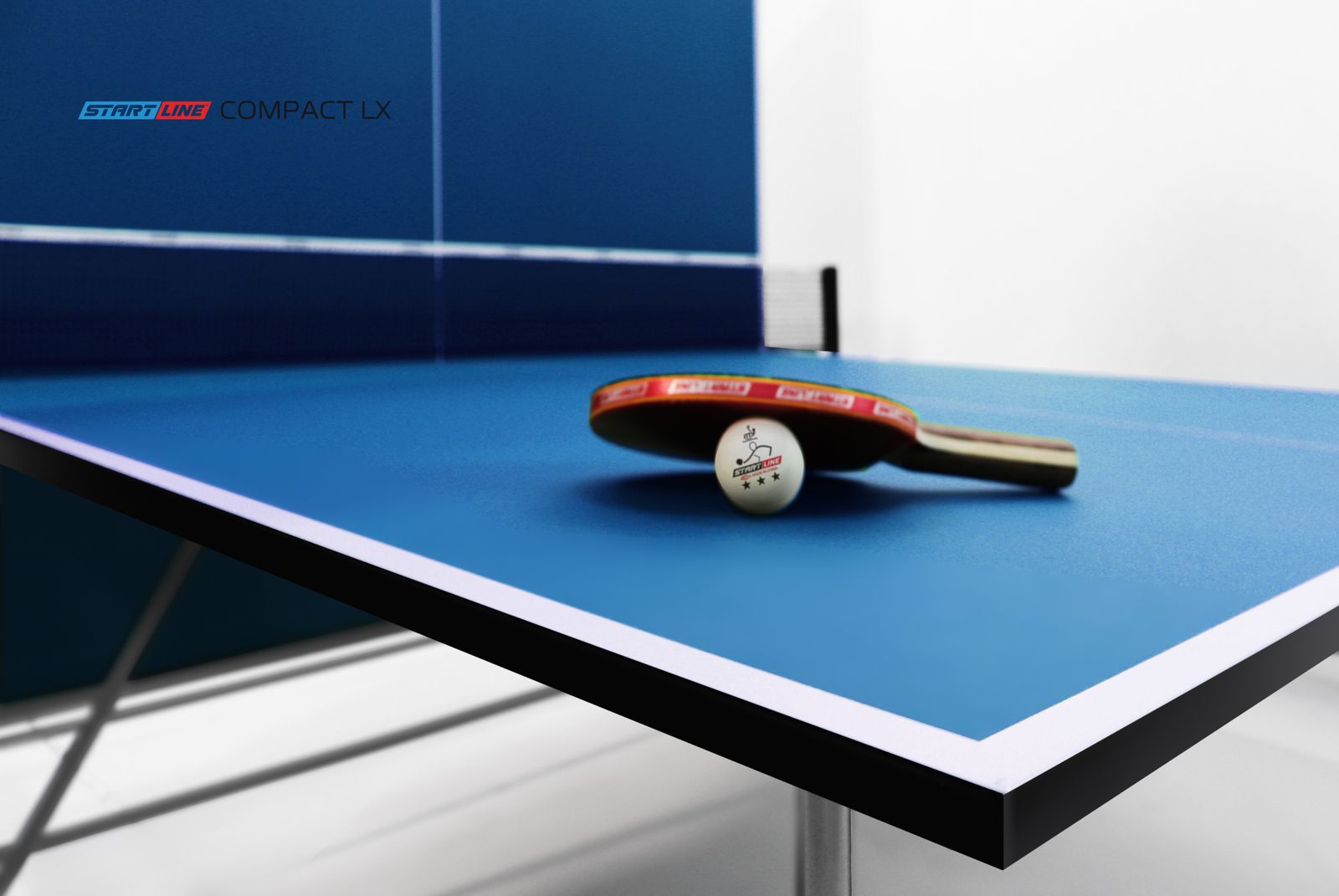 Стол теннисный Compact LX Синий NEW фото №6