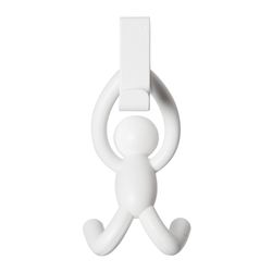 Набор надверных крючков Buddy, белый, 2 шт.