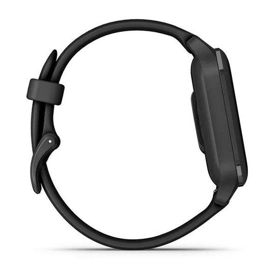 Умные часы Garmin Venu Sq 2 Music Edition черный с серым алюминиевым безелем
