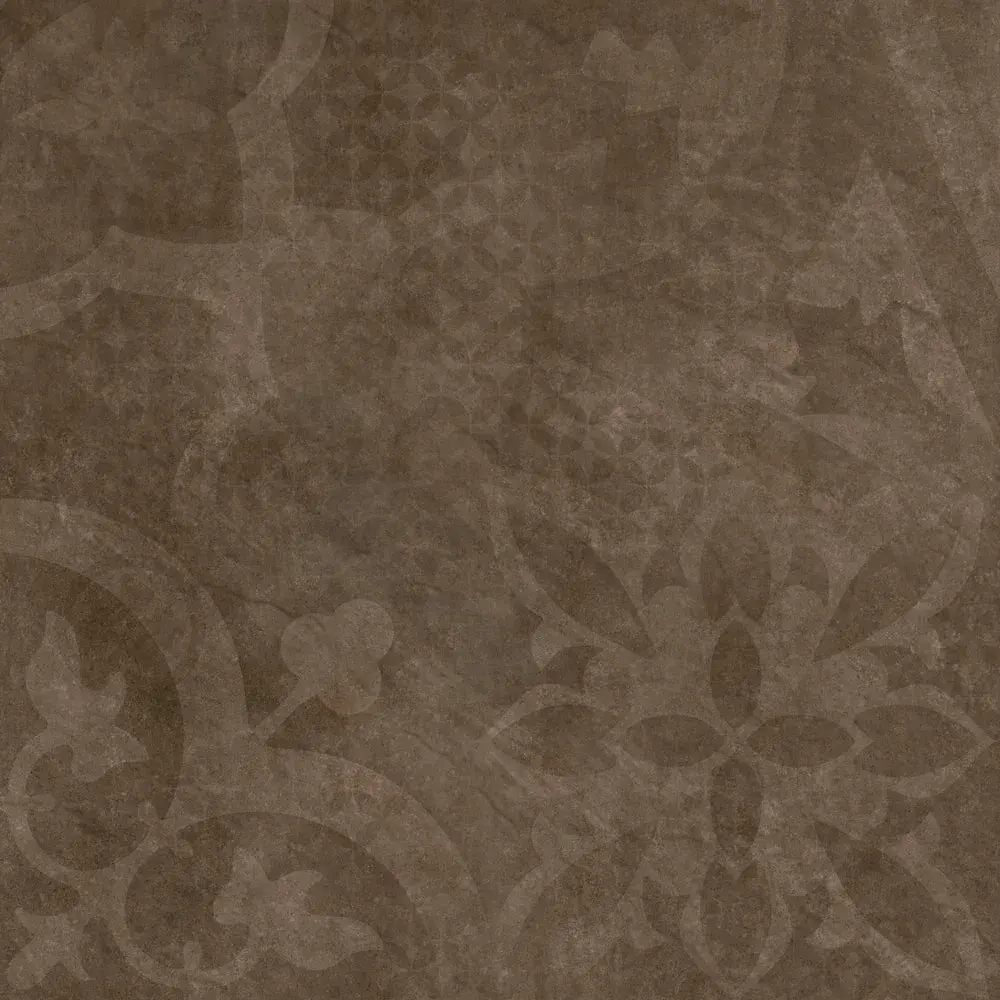 Керамогранит Alma Ceramica GFU04RIC24R Ricci 60x60 коричневый сахарный с узорами