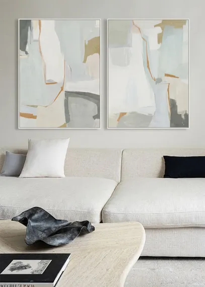 Постер Twin 75х100 см, пастельный