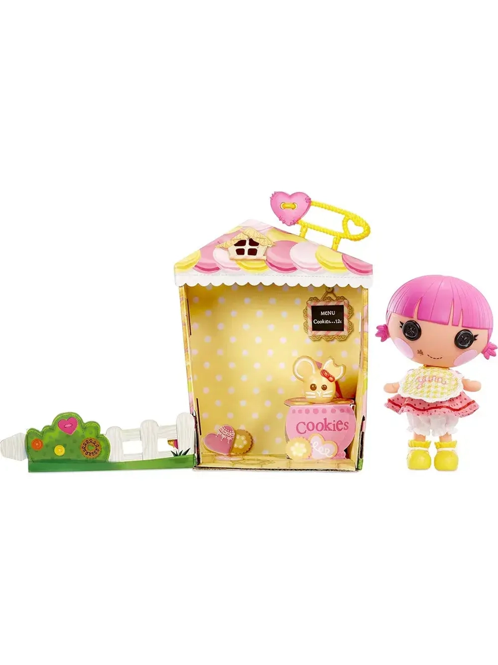Кукла Лалалупси Sprinkle Spice Cookie и питомец мышка 577201