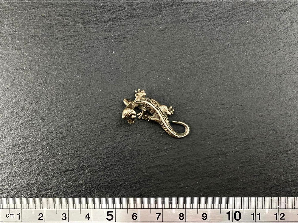 Подвеска. Ящерка (серебро)