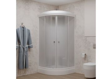 Душевая кабина ЛАЙТ А ,низкий поддон,  90х90