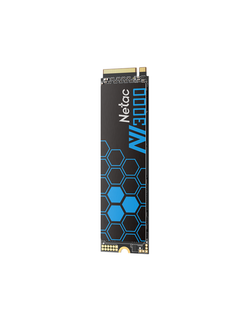 Ssd накопитель Netac SSD NV3000 2TB PCIe 3 x4 M.2 2280 NVMe 3D NAND, R/W up to 3300/2900MB/s, IOPS(R4K) 320K/280K, TBW 1200TB, with heat sink, 5y wty