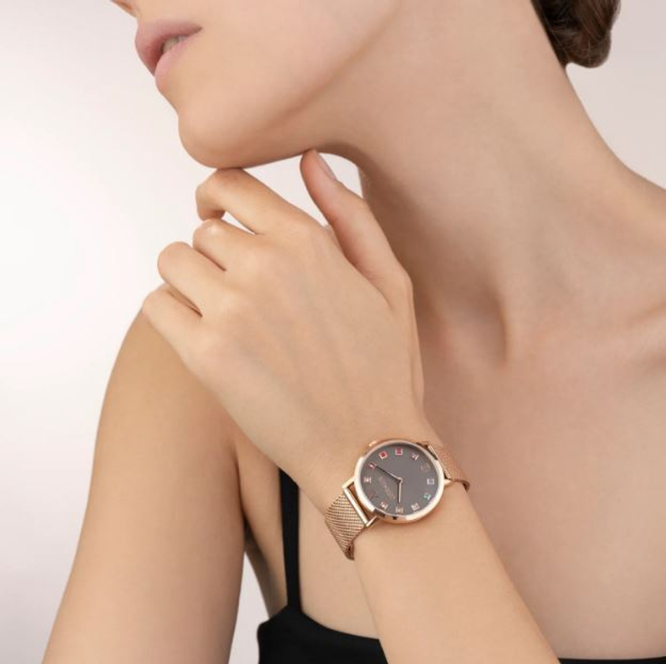 Часы Coeur de Lion Rosegold-Brown 7611/70-1636