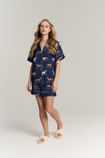 Костюм тройка с лошадьми - S размер