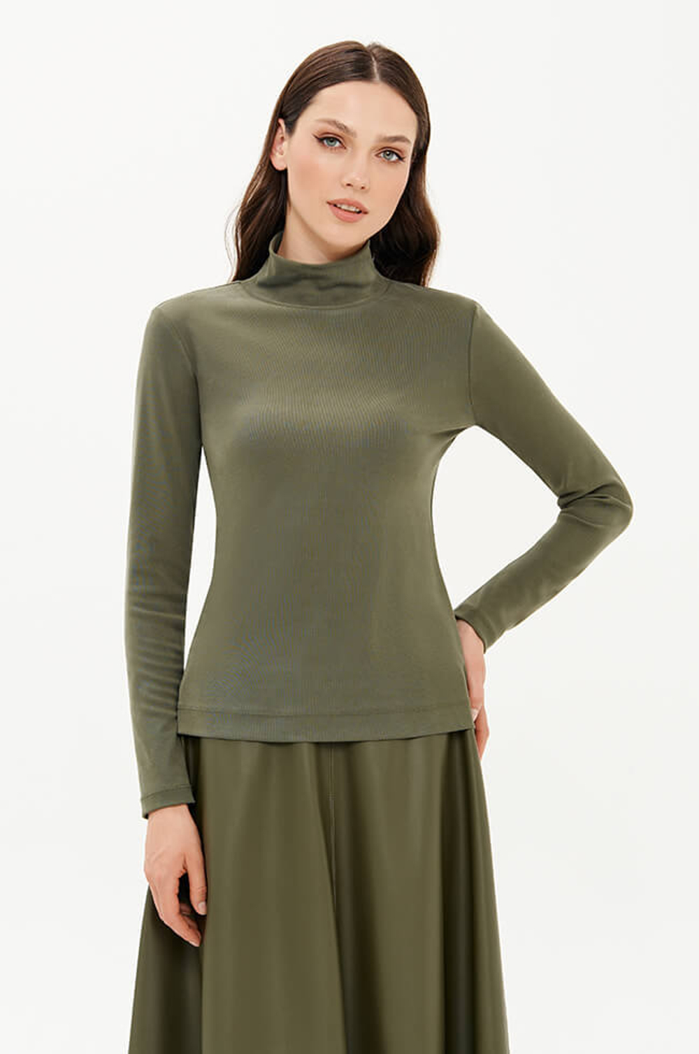 23340 Водолазка женская (хаки)