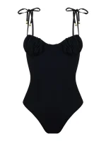 Слитный купальник Mia, Черный