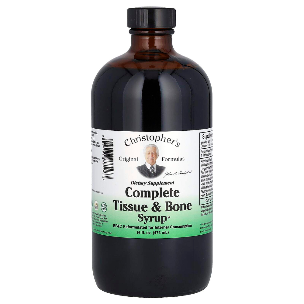 Christopher's Original Formulas, Комплексный сироп для тканей и костей, 473 мл (16 жидк. унц.)