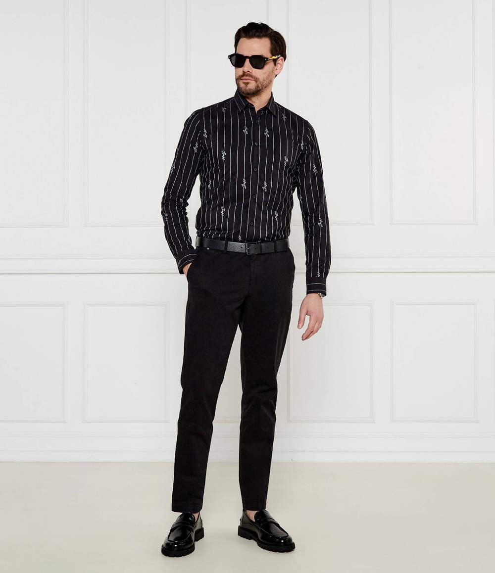 Рубашка C-ROAN-kent-C1-243 BOSS BLACK - черный(50535411)