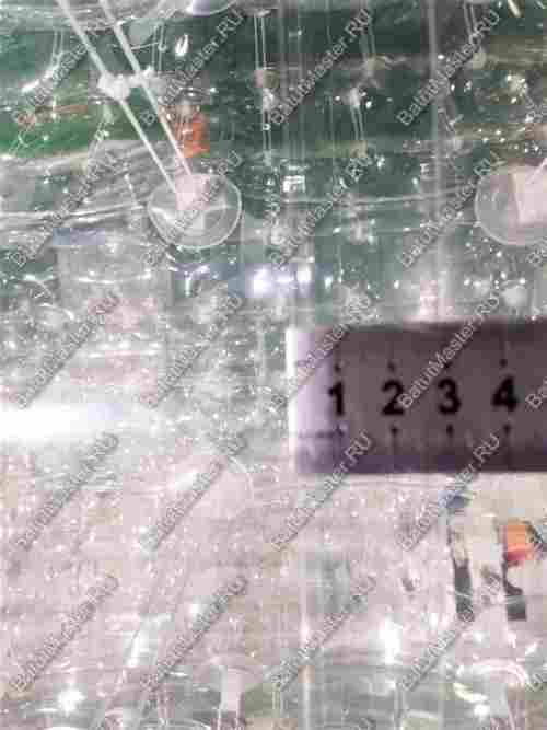 Аттракцион Водный роллер (Гидророллер) «Прозрачный» ТПУ, 2.5*2*2 м