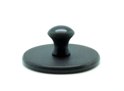 Диск Гончарова эбонитовый малый, диаметр 7 см.