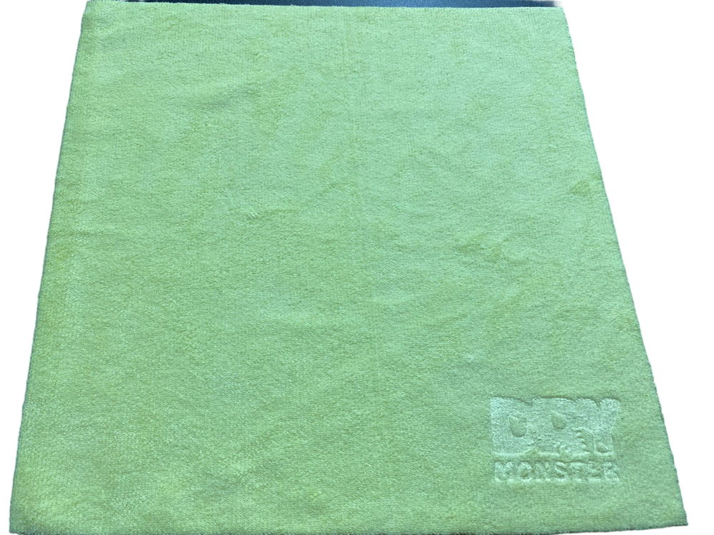 Dry Monster SHORT LOOP Y фибра универсальная короткая петля, желтая (35x35 см)