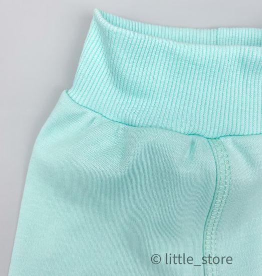 Ползунки хлопковые "Нежный возраст" Ментоловые