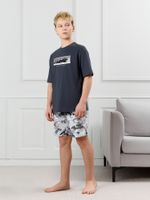 Костюм для мальчика Олимп-2 Виотекс ГРАФИТОВЫЙ