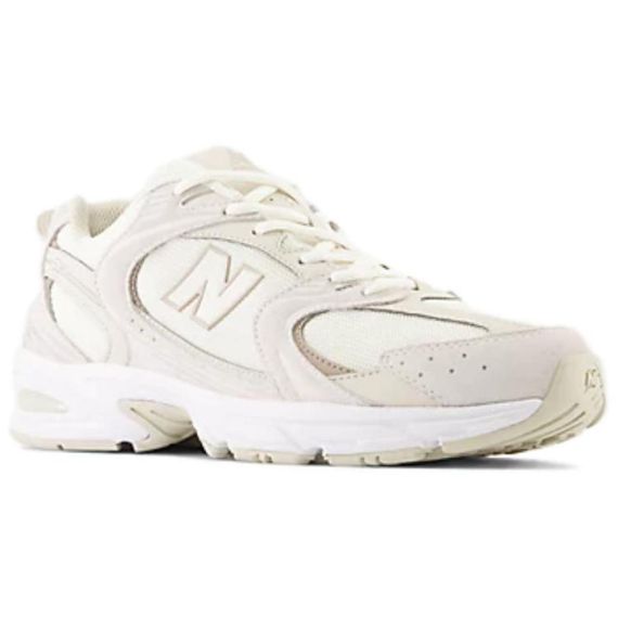 New Balance NB 530 Бежевые кроссовки для начинающих Юнисекс