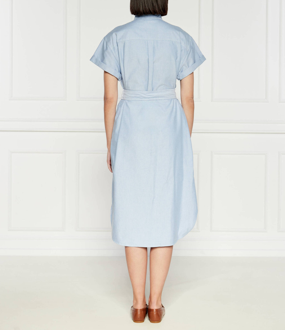 Платье с ремешком POLO RALPH LAUREN - голубой(211935153)