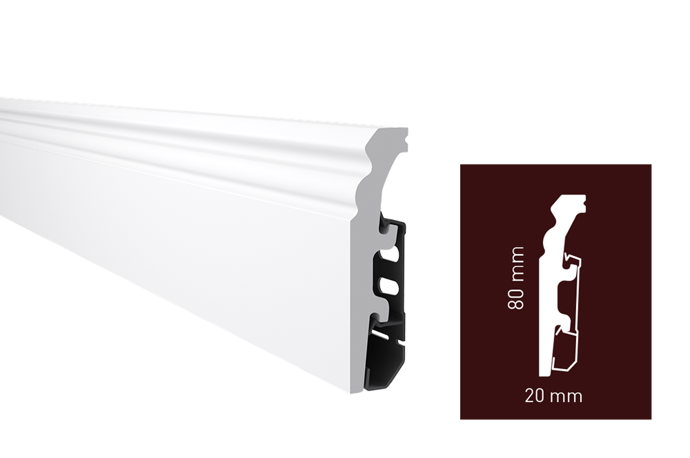 Плинтус Arbiton VEGA P0830 80x20x2,4м