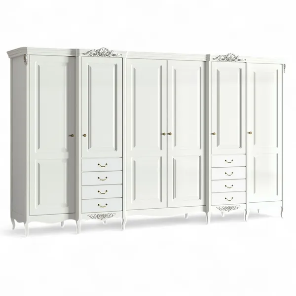 Шкаф 6 дверей