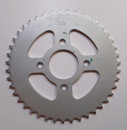 Звезда ведомая 43-520 Мотоцикл Ataki Carrera 300