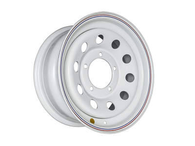 Диск усиленный УАЗ стальной белый  5x139,7 7xR15 d110 ET-19