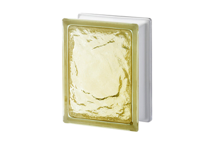 Стеклоблок Vitrablok - Империал - Айс Коричневый 146x197x80