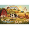 Pazl \ Puzzle \ Пазлы Puzzles - "24 Maxi" - Cow on the farm / Trefl