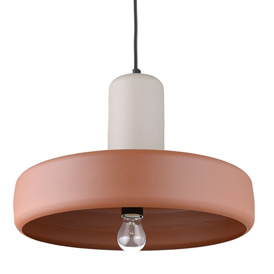 Светильник подвесной juko, D42х31 см, бежевый/коричневый