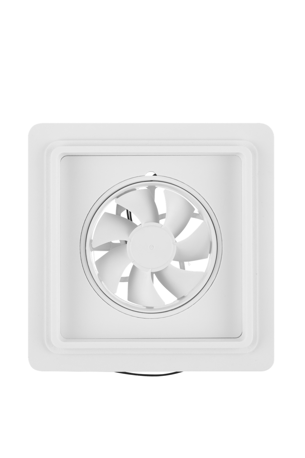 Вентилятор теневой Technova SHADOW 100К Квадрат с обратным клапаном, под натяжной потолок