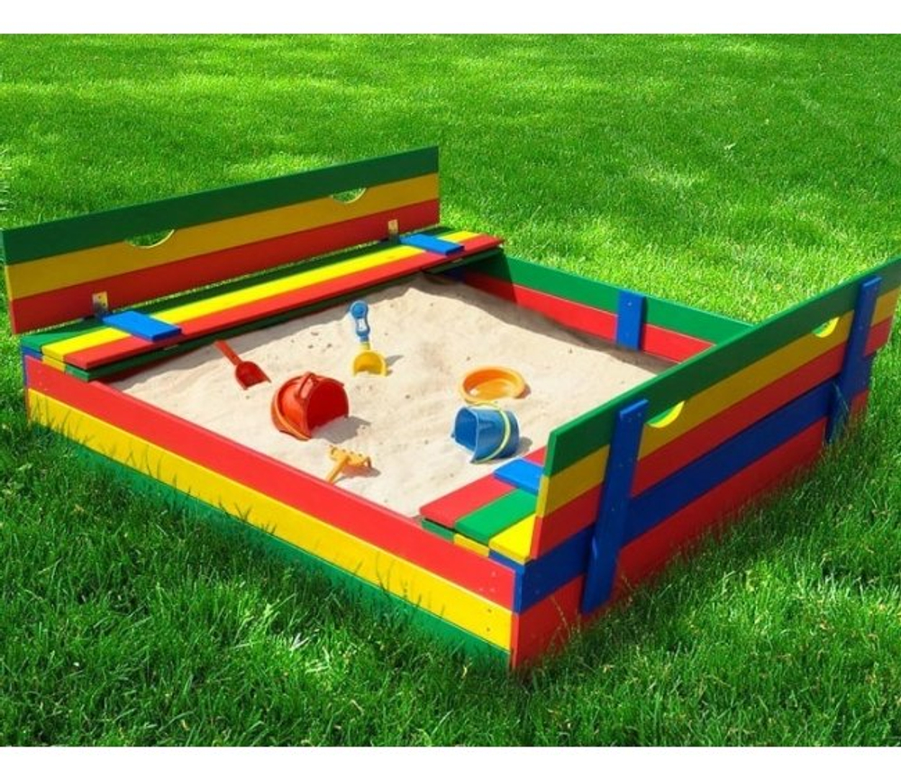 Детская цветная песочница Славушка