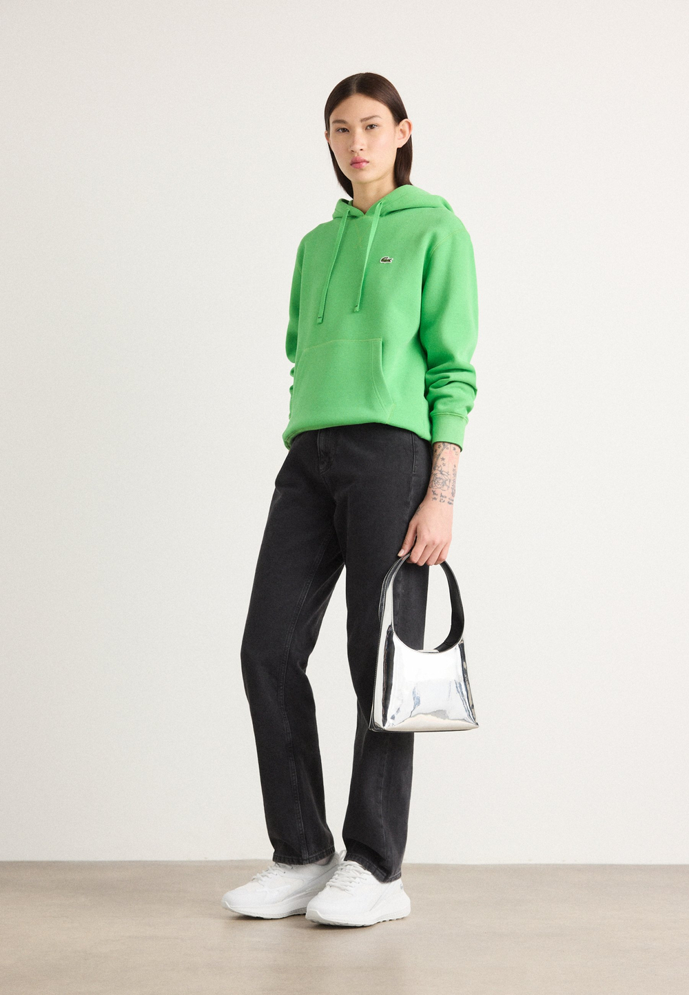 Lacoste L003 EVO - кроссовки на шнуровке - Белый