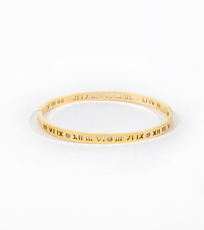 Браслет РИМСКИЕ ЦИФРЫ gold
