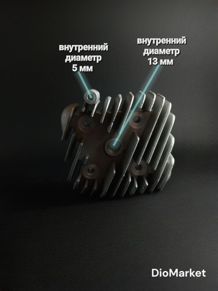 головка цилиндра хонда дио 34/35 GBL/GBLK на 50 кубов 40мм