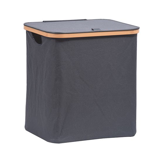 Корзина для белья neat mid, 40x33x43 см, серая