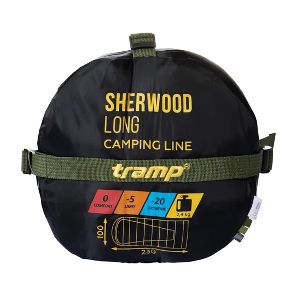Мешок спальный Tramp Sherwood Wide / Левый