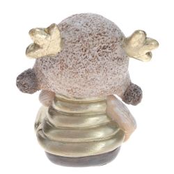 GAEM Фигурка декоративная "Мальчик/Девочка", L5,5 W6 H6,5 см, 2в.