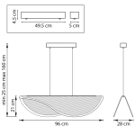 Подвесной светильник Lightstar VARESE 731403