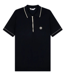 Теннисное поло Roland Garros Heritage Thibault - navy