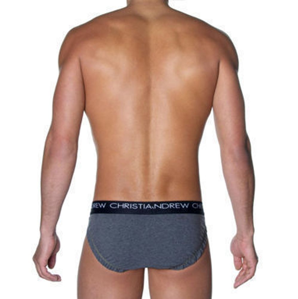 Мужские трусы брифы Andrew Christian Flashlift Brief Pro Charcoal  AC42