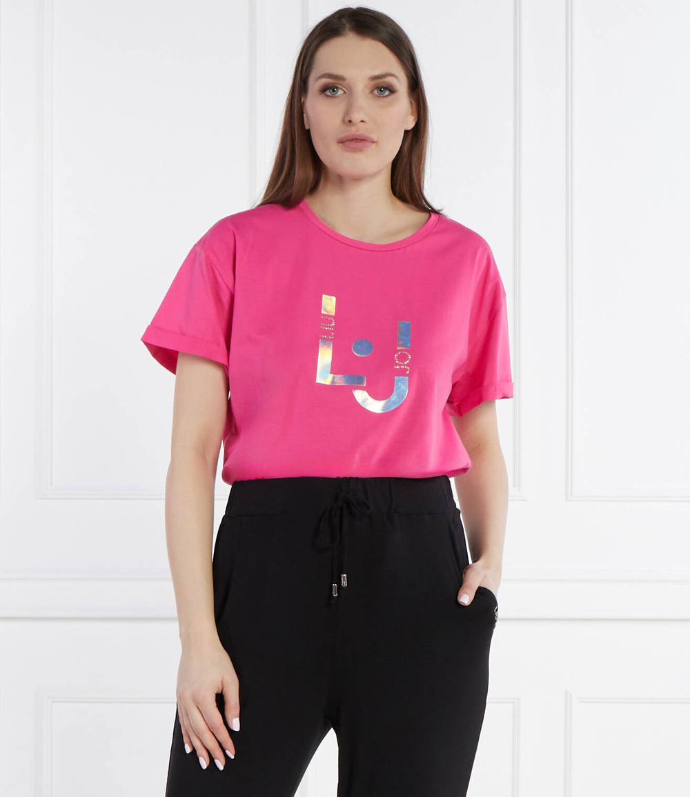 Футболка Liu Jo Beachwear - розовый(VA4153 JS003)