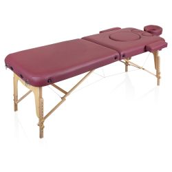 Массажный стол Mizomed Premium DUO для беременных с вырезом, складной