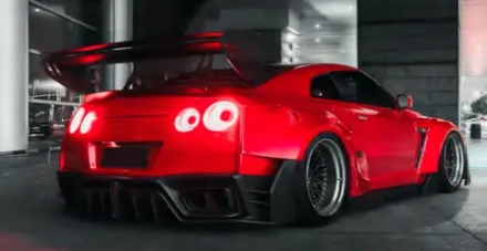 Широкий обвес для Nissan GT-R R35 2016-2023 Ниссан карбоновый тюнинг Robot robotbodykits