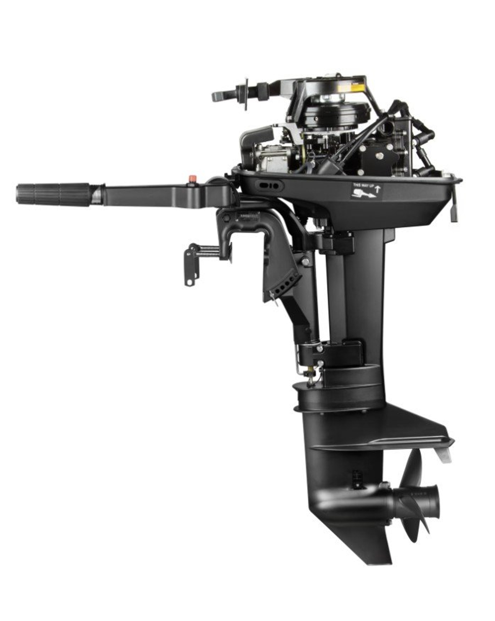 Мотор лодочный GLADIATOR G9.8FHS BLACK LINE 2т