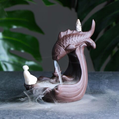 Подставка для благовоний «Рыбка» с аромаконусами