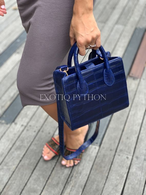 Сумочка из кожи крокодила BG-386