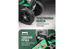 Домкрат гидравлический RF-T830018MT подкатной 3т (h min 155мм.h max 695мм) ROCKFORCE