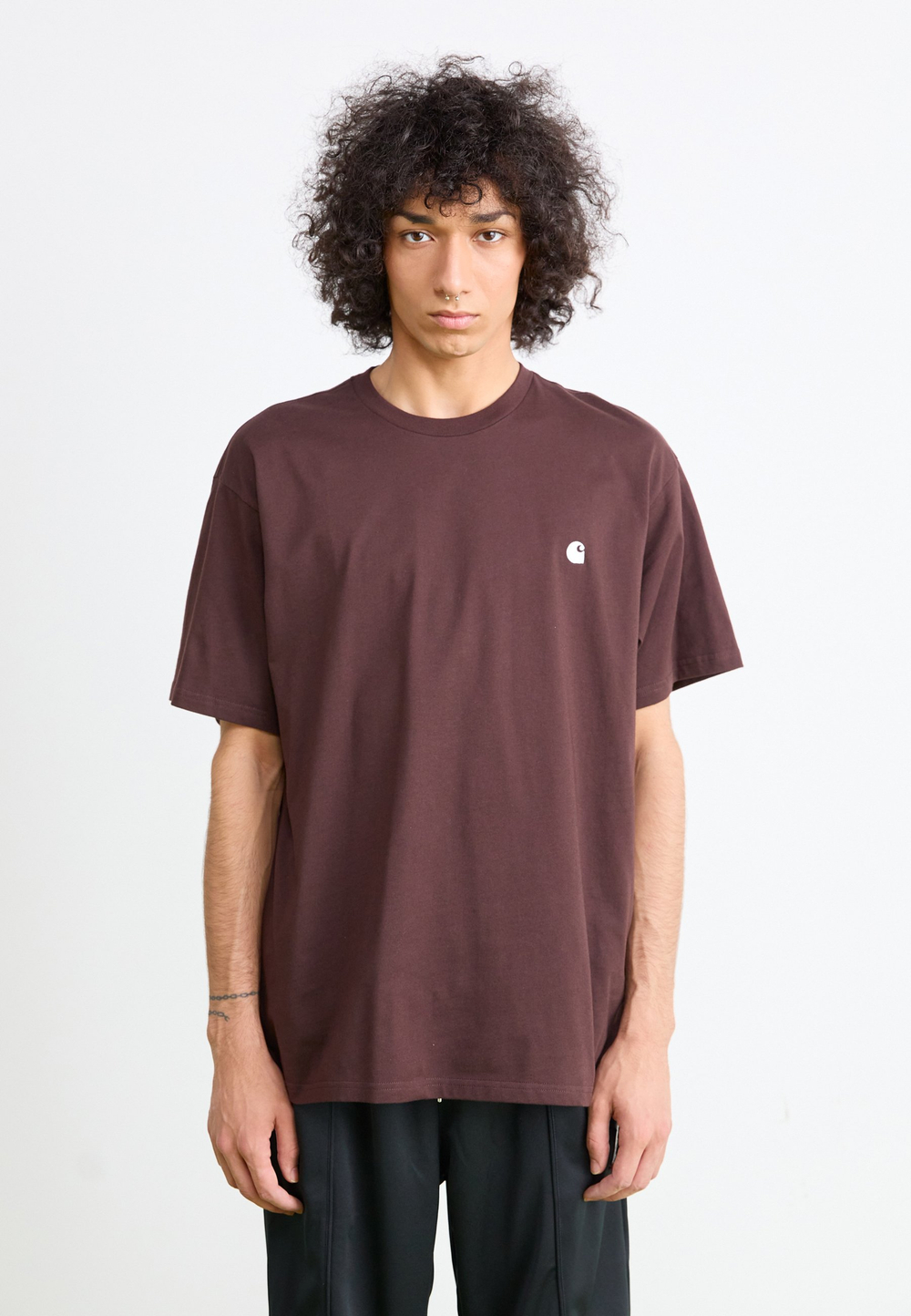 Carhartt WIP MADISON - Базовая футболка - Коричневый